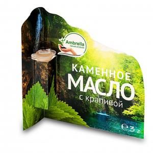 Каменное масло с крапивой БЕЗУПРЕЧНАЯ СТРОЙНОСТЬ «Амбрелла», 3 гр