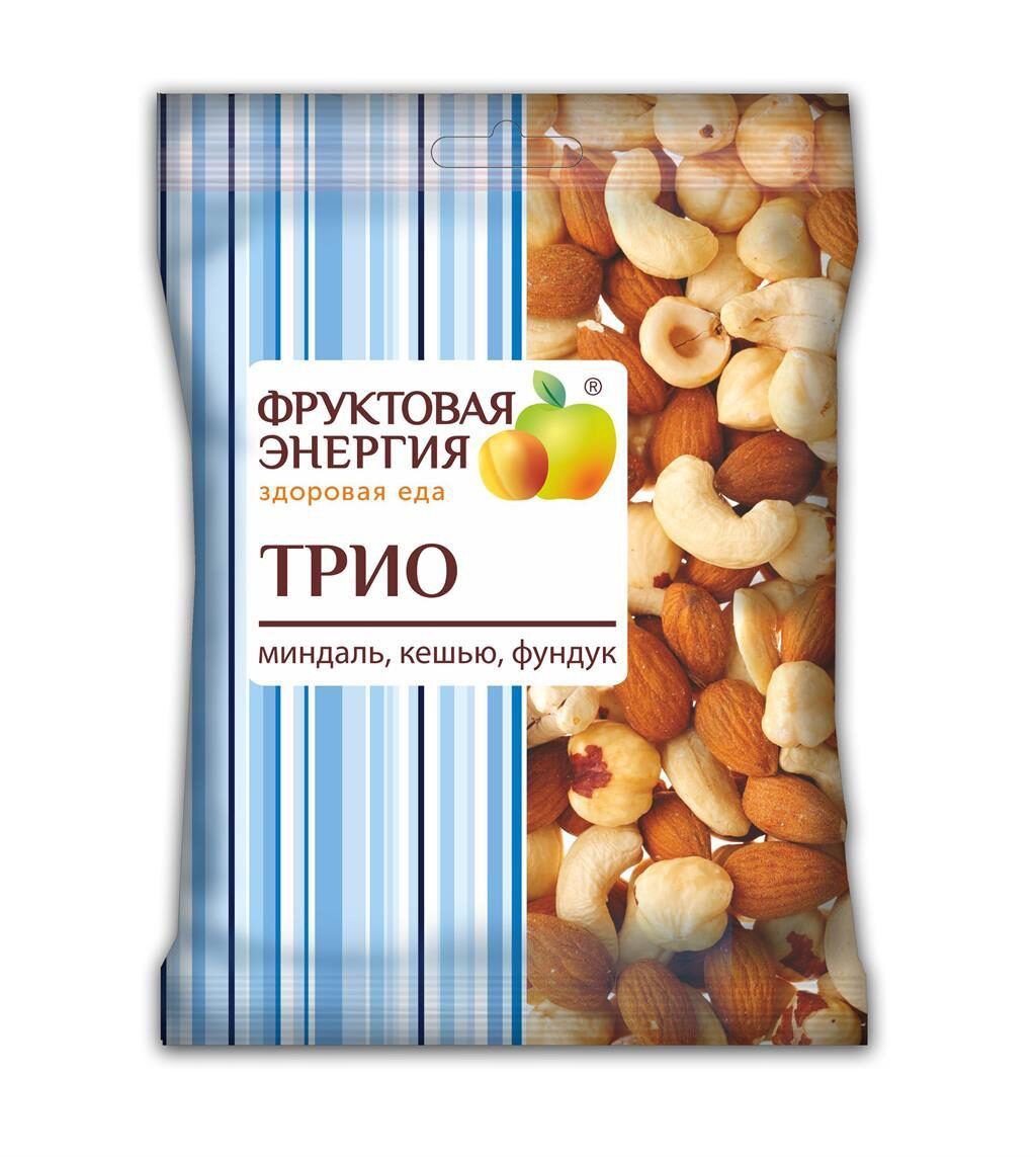 Сухофрукты Трио (фундук, миндаль, кешью) ореховая смесь, 35г в Омске — купить  недорого по низкой цене в интернет аптеке AltaiMag