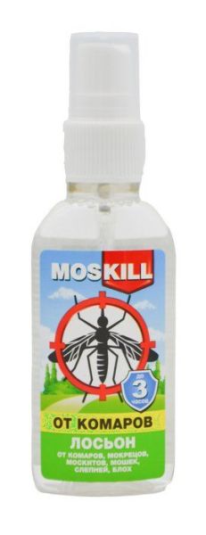 Москилл лосьон-спрей от комаров 60 мл фотография